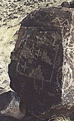 terraced petroglyph